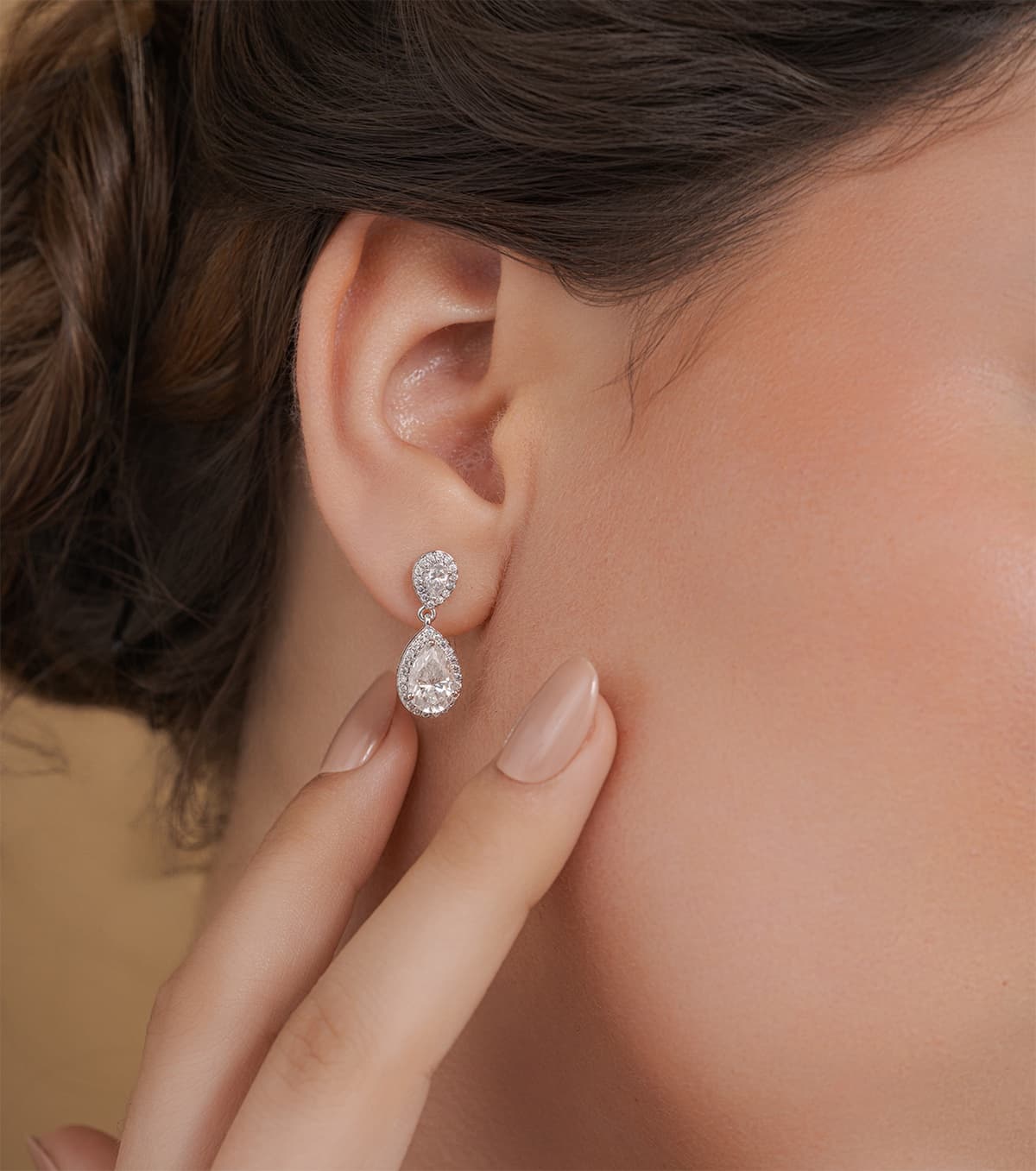 Frame Your Glow with Earrings